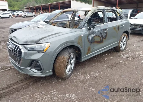 2020 Audi Q3 Premium 45 Tfsi S Line Quattro Tiptronic z USA, uszkodzony, nr VIN WA1DECF39L1058414